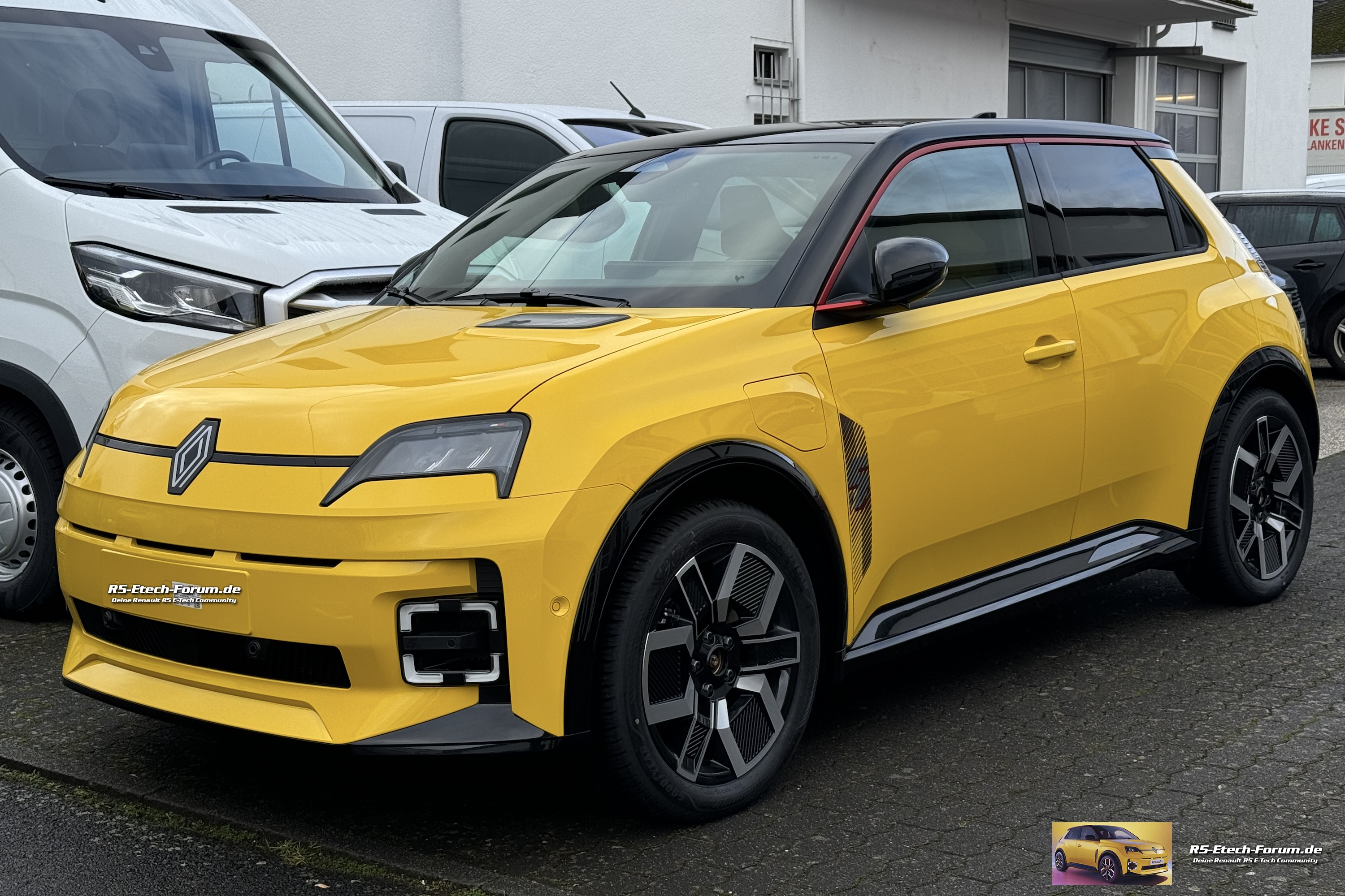 Renault5 pop yellow R5 etech Forum Renault 5